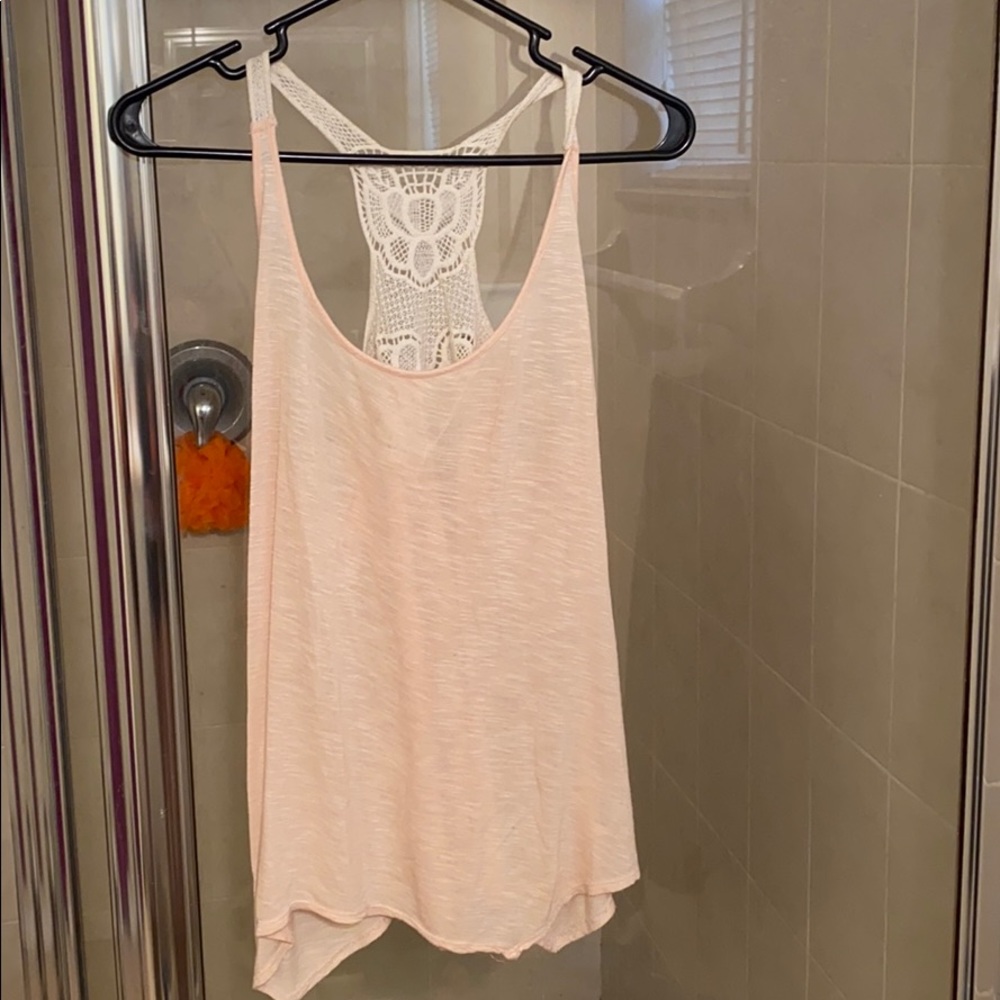 Pink tank top